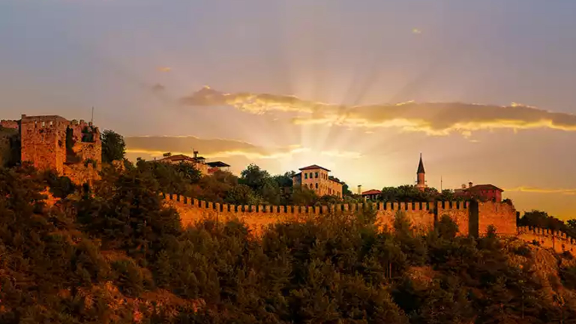 Sunset Photo Break at the Castle Viewpoint