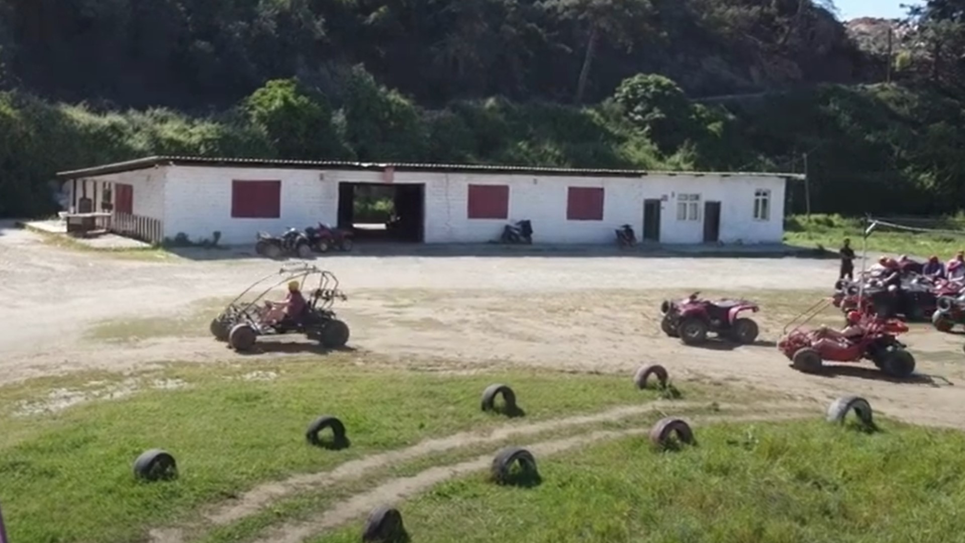 Arrival at the Buggy Safari Area
